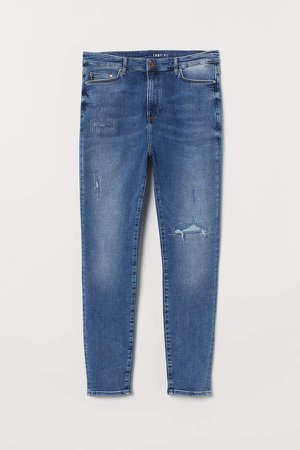 H&M+ Shaping Skinny High Jeans - Blue