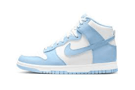 Right baby blue Nike