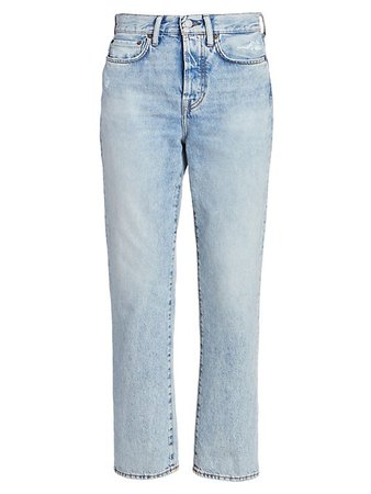 Shop Acne Studios Mece Straight-Leg Jeans | Saks Fifth Avenue
