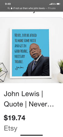 make some noise equity poster John Lewis