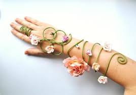 flower arm bracelet - Google Search