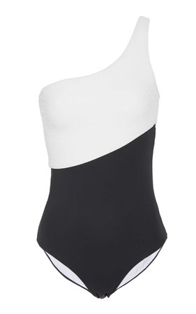 Sienna Two-Tone One-Piece Swimsuit by Onia