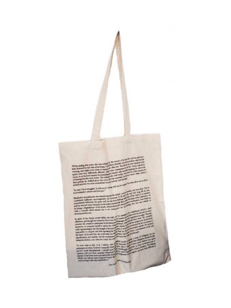 pride and prejudice page book canvas tote bag