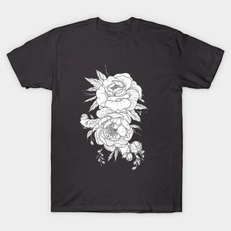 Alba flower - Flower - T-Shirt | TeePublic