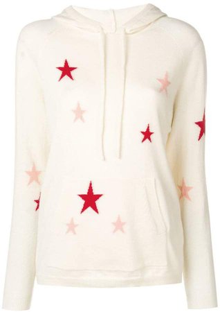 Chinti & star print hoodie