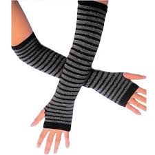 black striped gloves - Google Search