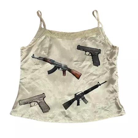 Love Roulette Gun Tank Top | BOOGZEL CLOTHING – Boogzel Clothing