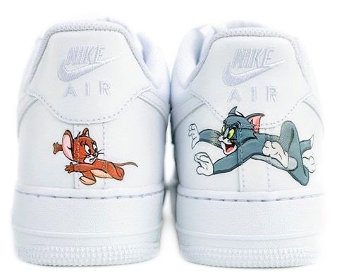 tom and jerry nike airforces