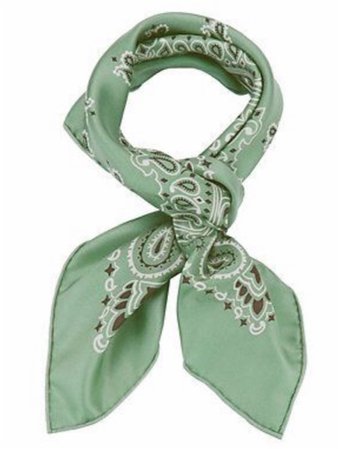 green head scarf
