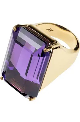 Purple Gold Ring