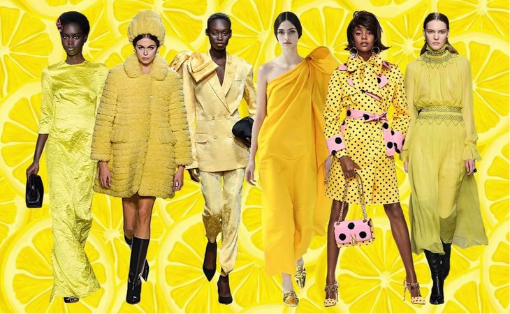 Yellow Fashion Clip