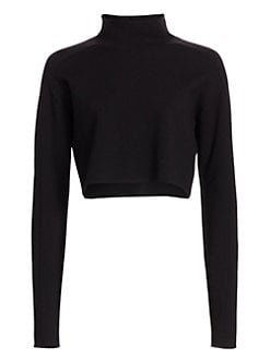 Helmut Lang cropped sweater