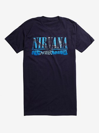 Nirvana Nevermind Track Listing T-Shirt