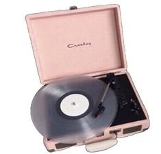 camera ukelele record player pink mirror