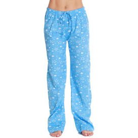 Blue pajama winter pants