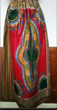 African Print skirt