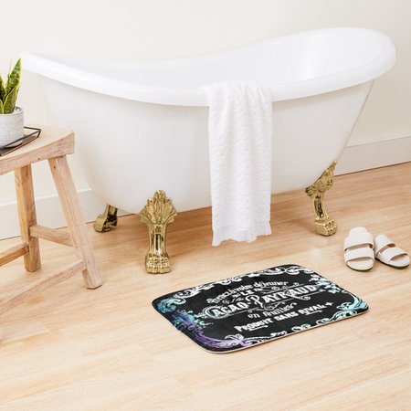 "Vintage French Design" Bath Mat by gizzycat | Redbubble