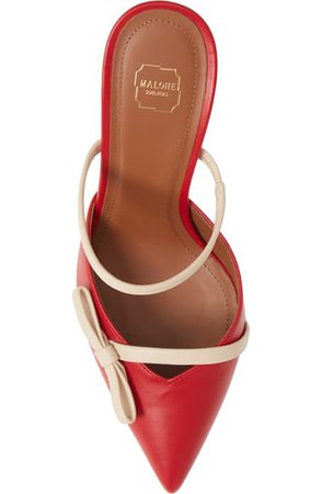 Malone Souliers Bow Band Pointed Toe Mule (Women) | Nordstrom