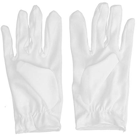 Amazon.com: Skeleteen White Child Costume Gloves - Formal Kids Size Wrist Glove Set for Boys and Girls: Clothing