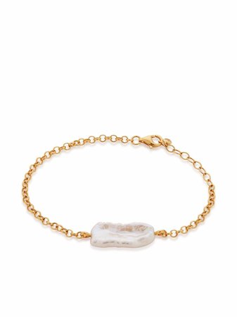 Monica Vinader Nura Biwa pearl bracelet - FARFETCH
