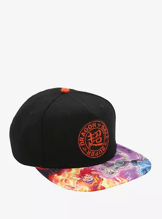 Dragon Ball Super Goku & Beerus Snapback Hat | Hot Topic