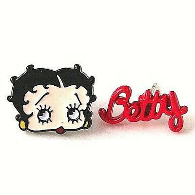 Betty Boop Earrings Lacquer Studs | eBay