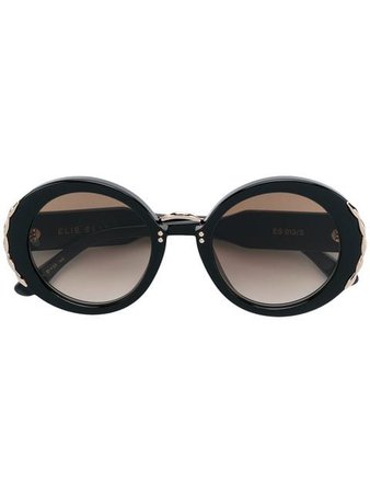 Elie Saab round tinted sunglasses $465 - Buy SS19 Online - Fast Global Delivery, Price