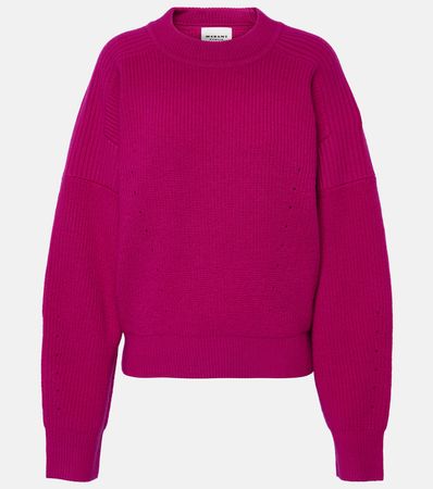 Blow Wool Sweater in Pink - Marant Etoile | Mytheresa