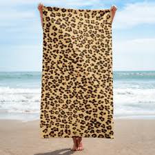 cheetah beach towel - Google Search