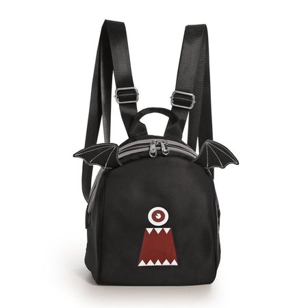 Gothic Harajuku Little Devil Wings Backpack Bag – ROCK 'N DOLL
