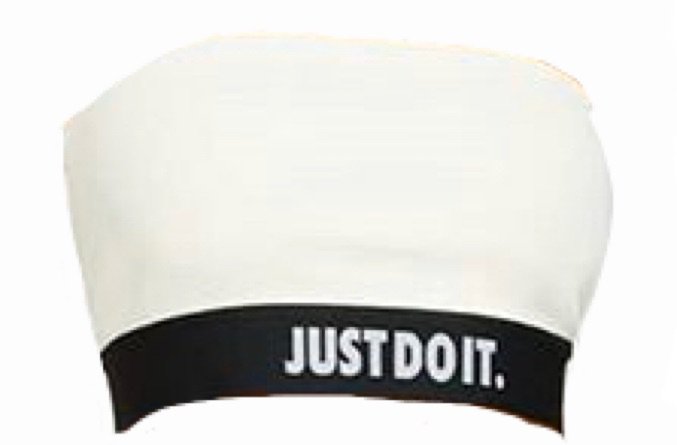 just do it Nike crop top