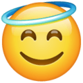 😇 Smiling Face With Halo Emoji