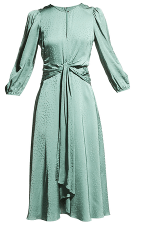 Shoshanna Melrose Jacquard Midi Dress