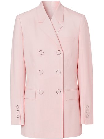 Burberry | elongated double-breasted jacket
