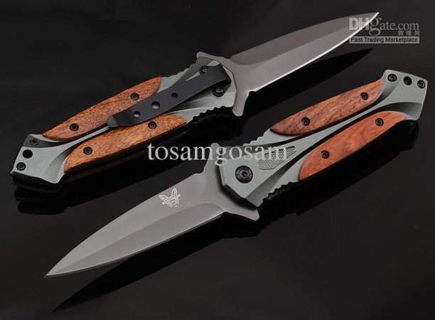 Bechmade Folding Knife Figured Wood Handle Utility Knife Outdoor Knife Hunting Knives Pocket Knife Bushcraft From Tosamgosam, $31.52| DHgate.Com