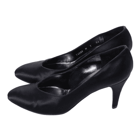 vintage black heels