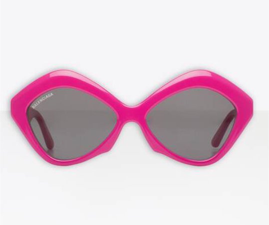 pink balenciaga sunglasses