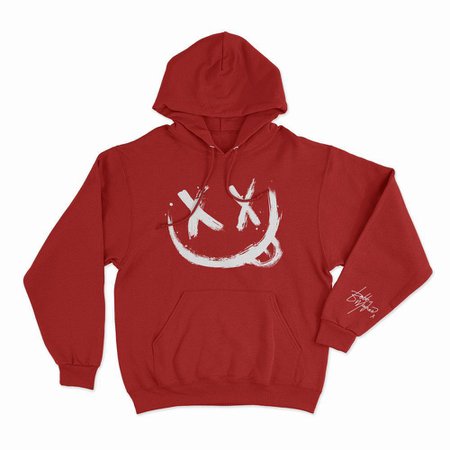 Bobby Mares Red Smiley Hoodie - Fanjoy