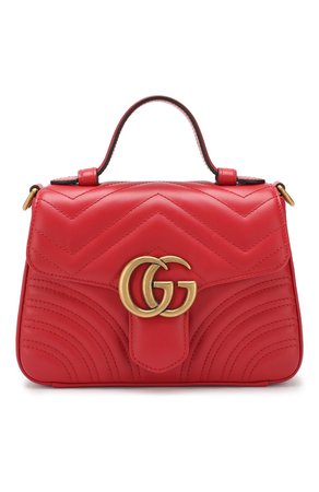 Женская красная сумка gg marmont GUCCI — купить за 127900 руб. в интернет-магазине ЦУМ, арт. 547260/DTDIT