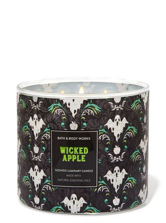 Wicked Apple 3-Wick Candle - White Barn | Bath & Body Works
