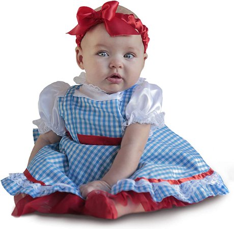 Amazon.com: Princess Paradise Baby Girls' The Wizard of Oz Dorothy Newborn Deluxe Costume, As Shown, 0/3M: Clothing