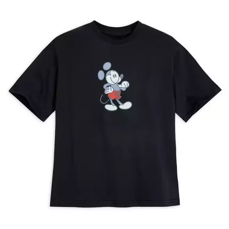 Mickey Mouse Genuine Mousewear T-Shirt for Women – Black | shopDisney