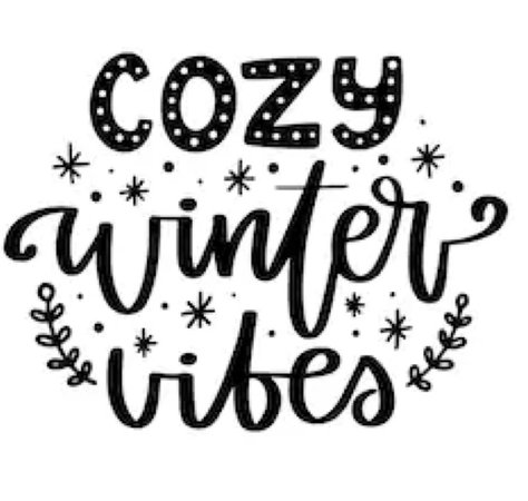 cozy winter vibes