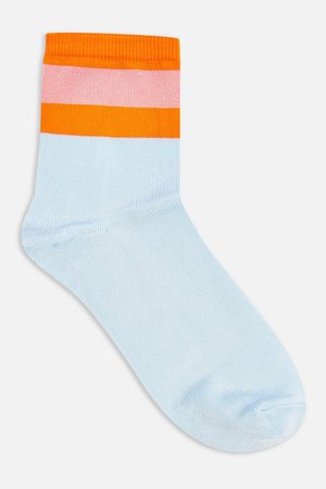 Stripe Welt Slinky Socks | Topshop