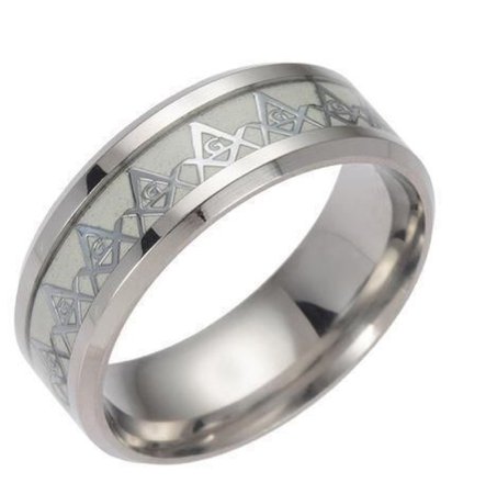Silver Male Ring