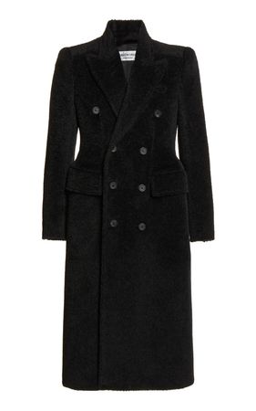 Hourglass Double-Breasted Coat By Balenciaga | Moda Operandi