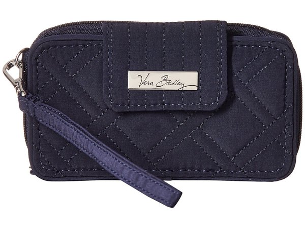 Vera Bradley - Smartphone Wristlet for iPhone 6 (Classic Navy) Clutch Handbags