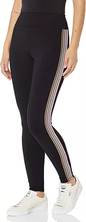 GUESS Women's Brittany Leggings 4/4, Jet Black, Small at Amazon Women’s Clothing store
