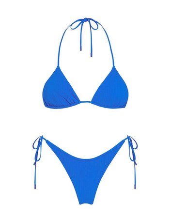 vinca - triangl blue bikini