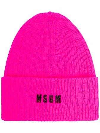 MSGM шапка бини с вышитым логотипом - купить в интернет магазине в Москве | Цены, Фото.